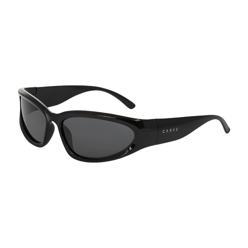 Load image into Gallery viewer, Carve Kubix Gloss Black w/ Grey Polarized