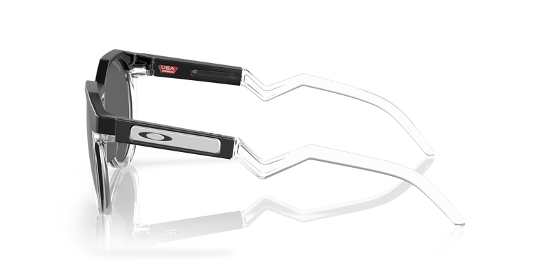 Load image into Gallery viewer, Oakley HSTN - Matte Black Clear w/ Prizm Black Polarized