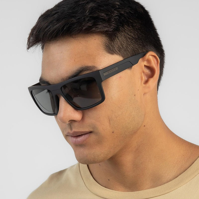 Load image into Gallery viewer, Carve Volley XL Matte Black Grey Polarized