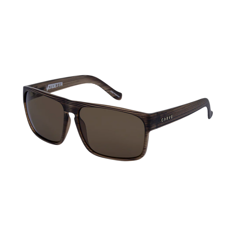 Load image into Gallery viewer, Carve Vendetta Matte Brown Translucent Frame Polarized