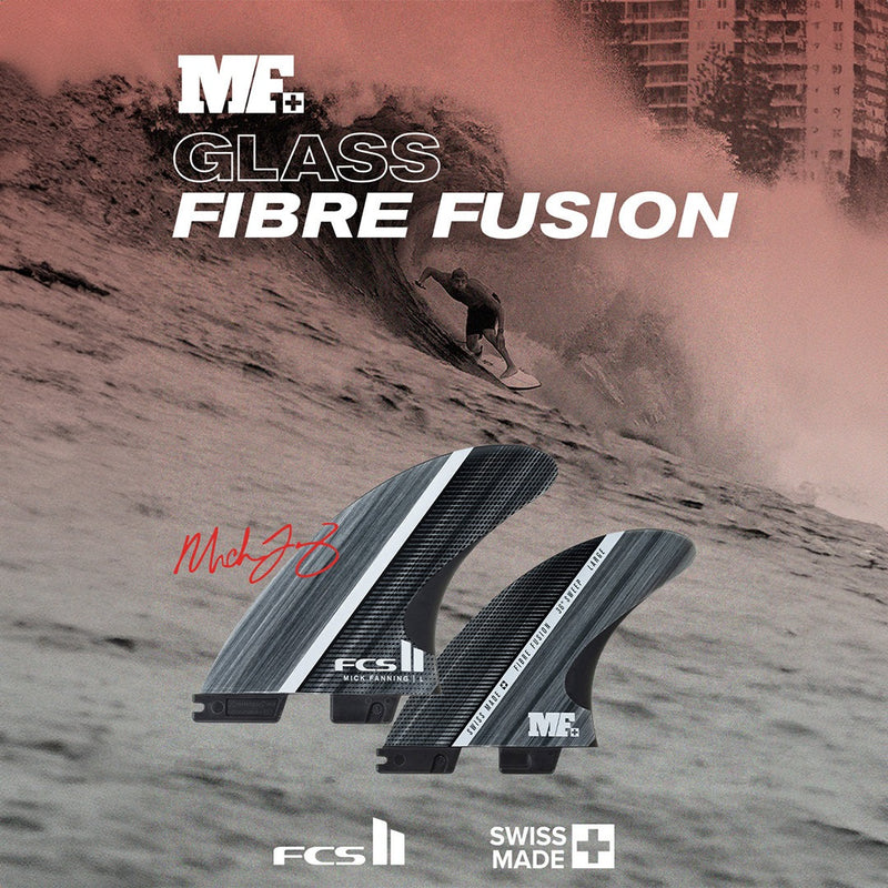 Load image into Gallery viewer, FCSII Mick Fanning Glass Fibre Fusion Tri Set