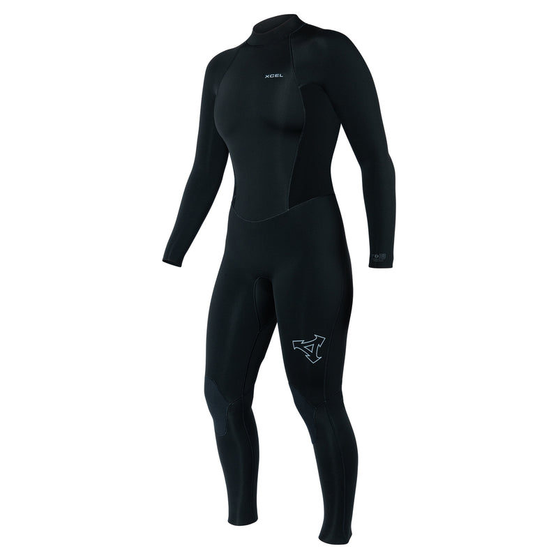 Load image into Gallery viewer, Xcel Ladies Axis 3/2 Back Zip Fullsuit