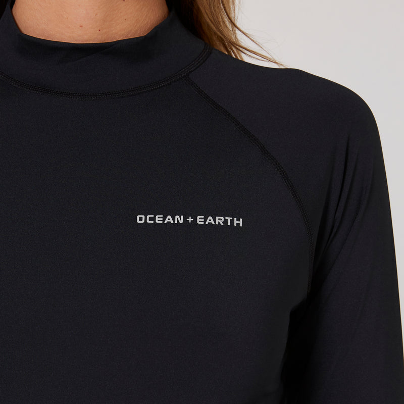 Load image into Gallery viewer, O&E Ladies Waves L/S Rash Shirt