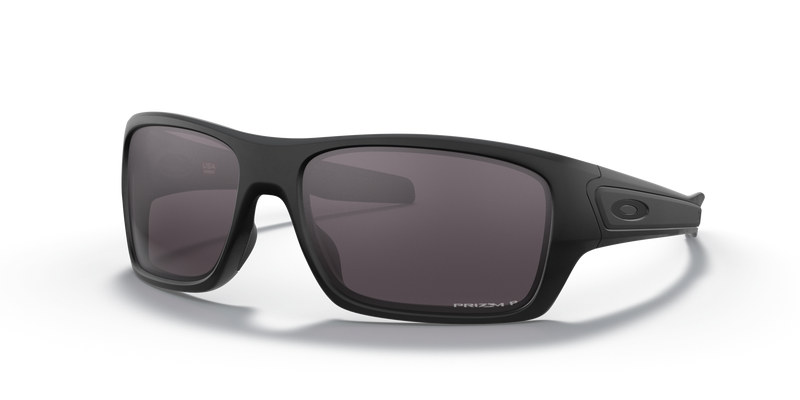 Load image into Gallery viewer, Oakley Turbine Matte Black w/ Prizm Grey Polarized
