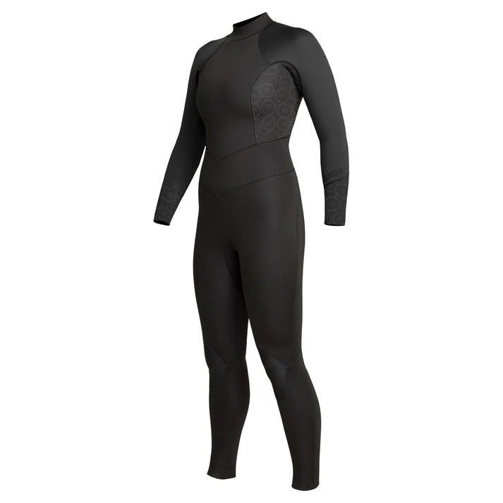 Load image into Gallery viewer, Xcel Ladies Axis 3/2 Backzip Steamer - Black/Flower