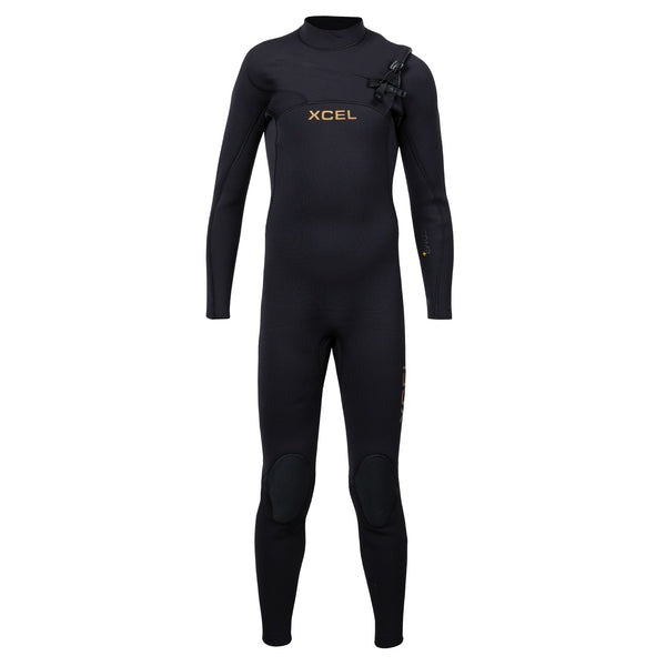 Load image into Gallery viewer, Xcel Youth Comp + 4/3mm Fullsuit - Black
