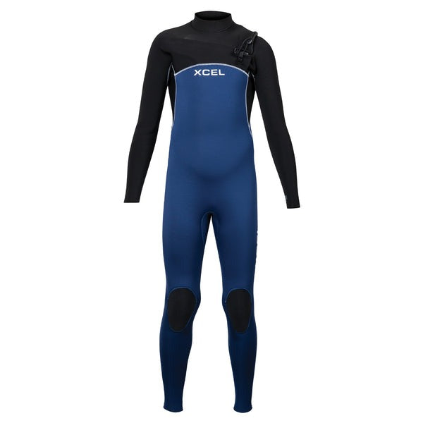 Load image into Gallery viewer, Xcel Youth Comp 4/3mm Fullsuit - Navy/Black
