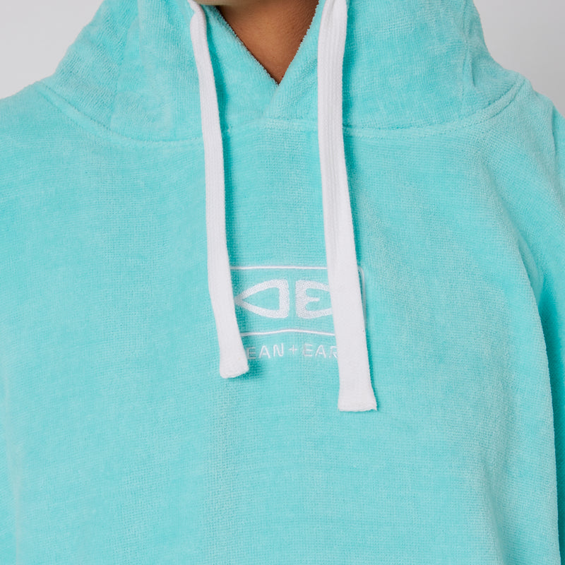 Load image into Gallery viewer, O&E Ladies Honey Hooded Poncho