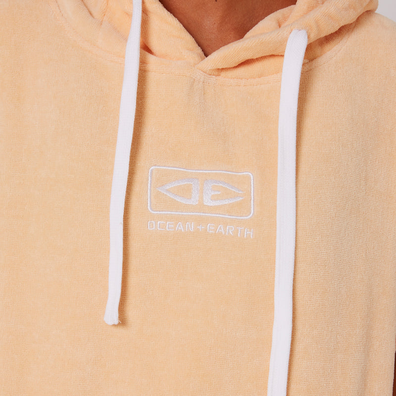 Load image into Gallery viewer, O&E Ladies Honey Hooded Poncho