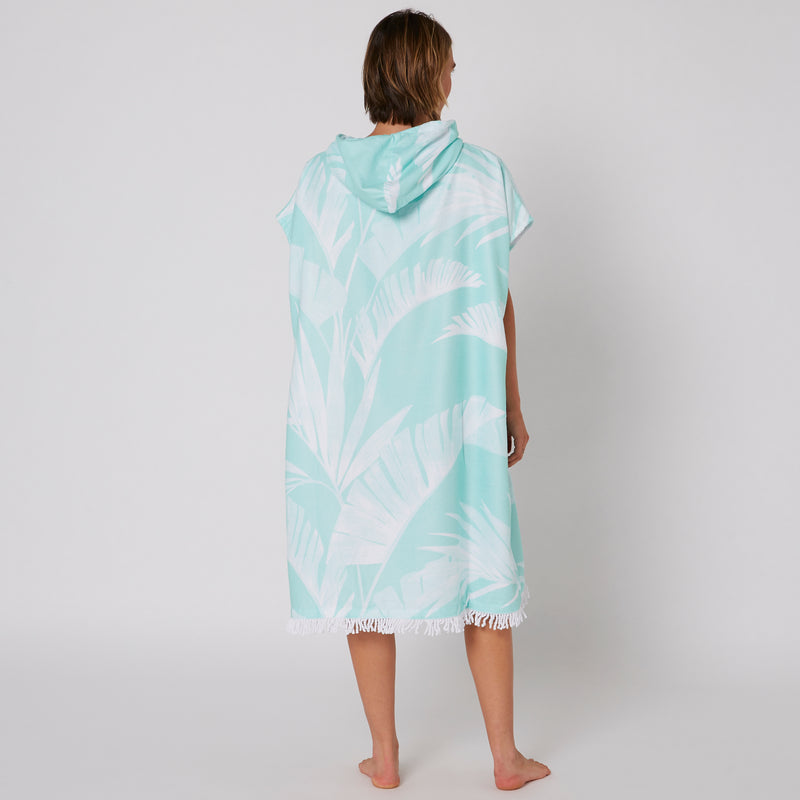 Load image into Gallery viewer, O&E Ladies Zip Front Hooded Poncho