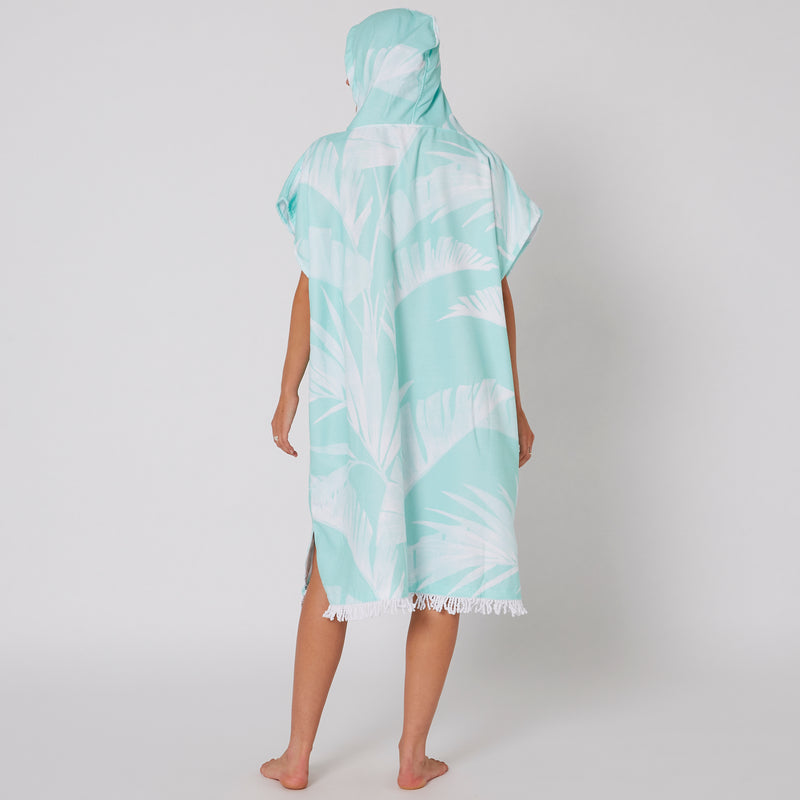 Load image into Gallery viewer, O&E Ladies Zip Front Hooded Poncho