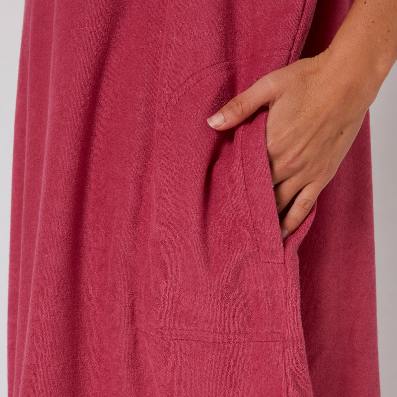 Load image into Gallery viewer, O&E Ladies V-Neck Hooded Poncho