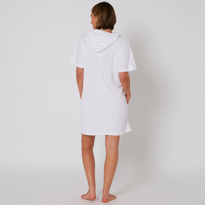 Load image into Gallery viewer, O&E Ladies V-Neck Hooded Poncho