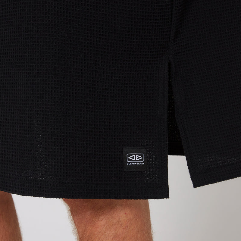 Load image into Gallery viewer, O&E Mens Waffle Poncho