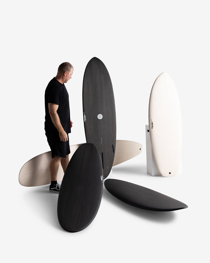 Load image into Gallery viewer, Aloha EZ Mid Ecoskin/Futures - Black