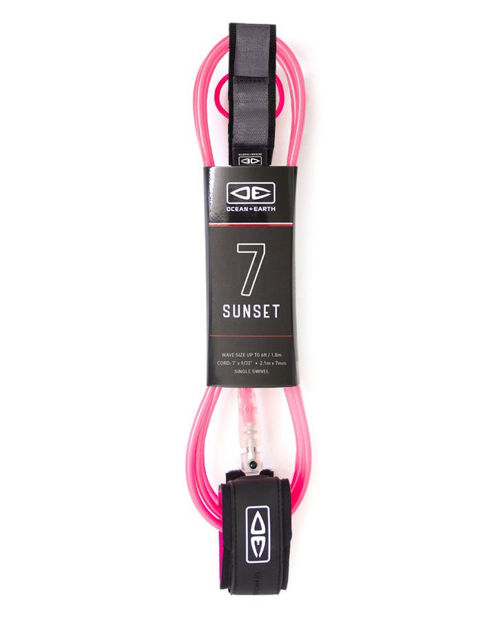 Load image into Gallery viewer, O&E Sunset 7'0" Moulded Leash