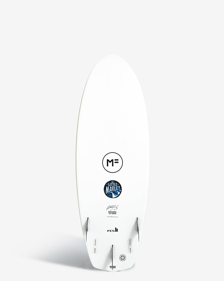 Load image into Gallery viewer, Mick Fanning Little Marley Epoxy-Lam - White