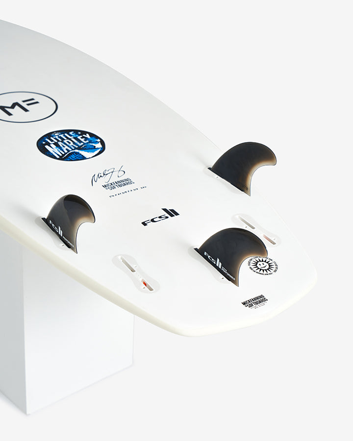 Load image into Gallery viewer, Mick Fanning Little Marley Epoxy-Lam - White
