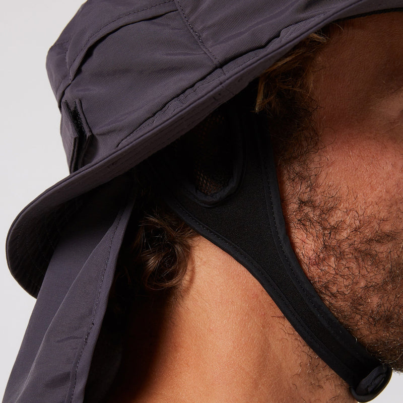 Load image into Gallery viewer, O&E Indo Stiff Peak Surf Hat