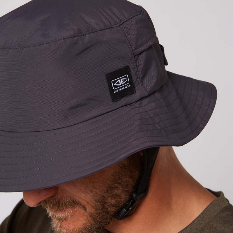 Load image into Gallery viewer, O&E Indo Stiff Peak Surf Hat