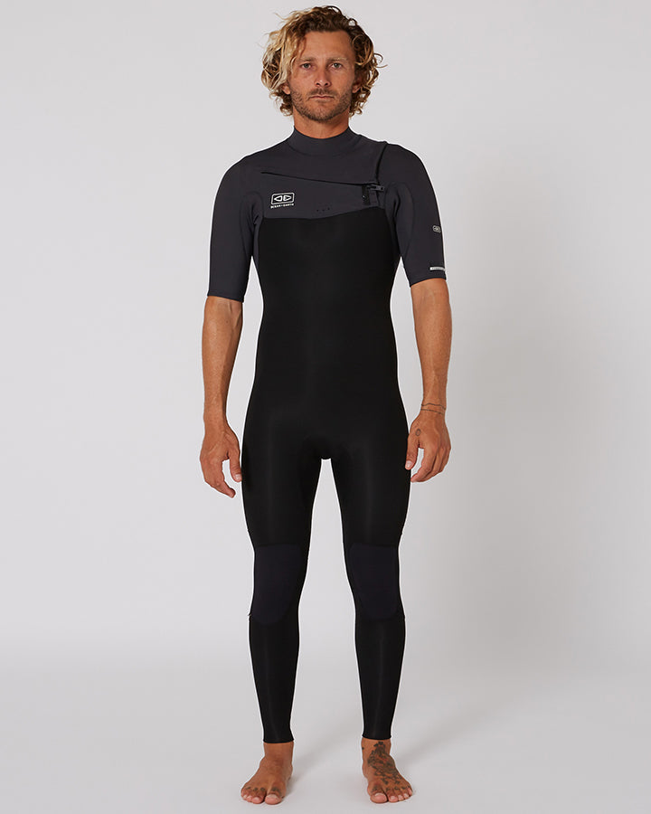 Load image into Gallery viewer, O&E Freeflex 2mm S/S Chest Zip Steamer