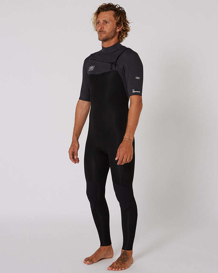 Load image into Gallery viewer, O&E Freeflex 2mm S/S Chest Zip Steamer