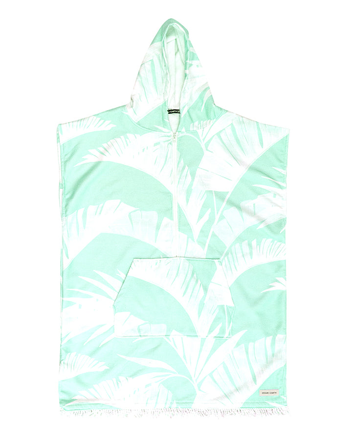 Load image into Gallery viewer, O&E Ladies Zip Front Hooded Poncho
