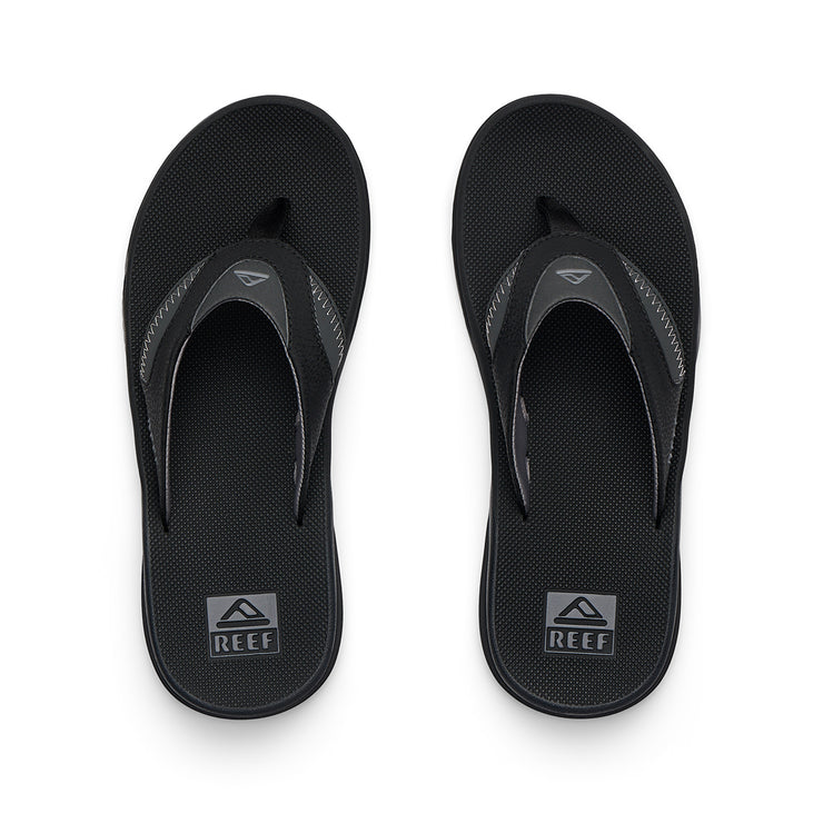 Load image into Gallery viewer, Reef Cushion Fanning Jandal - Black