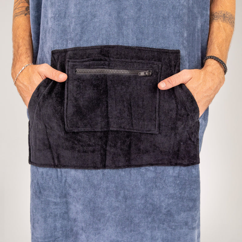 Load image into Gallery viewer, O&E Daybreak Mens Hooded Poncho