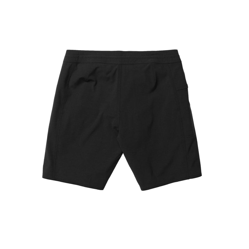 Load image into Gallery viewer, Captain Fin Keyhole Solid Boardshort - Black