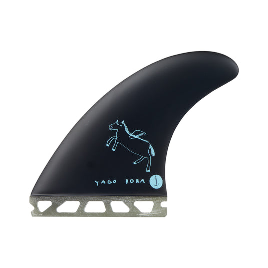Captain Fin Yago Dora Single Tab Thruster - BLK