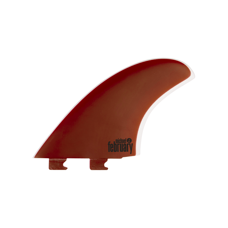 Load image into Gallery viewer, Captain Fin Mikey February Twin - Dual Tab - RED