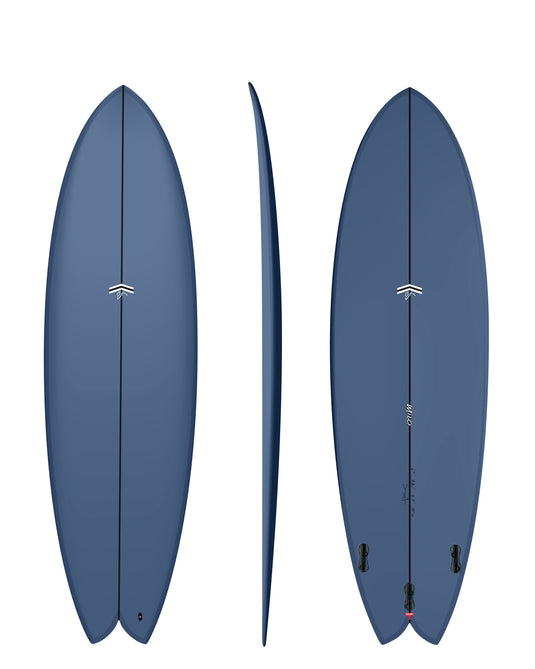 CJ Nelson Milo - Thunderbolt Red - Deep Blue