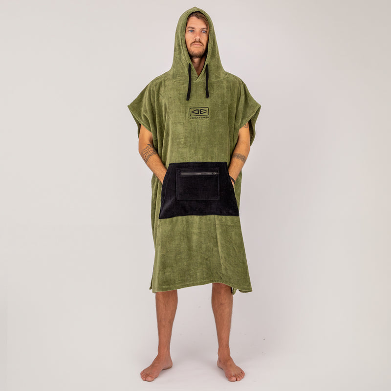 Load image into Gallery viewer, O&E Daybreak Mens Hooded Poncho