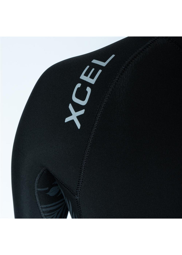 Load image into Gallery viewer, Xcel Ladies Axis 3/2 Backzip - Black/Palm Monstera