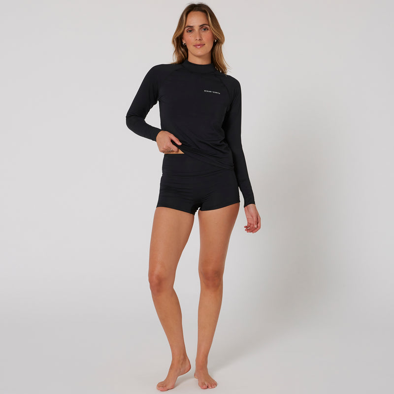 Load image into Gallery viewer, O&E Ladies Waves L/S Rash Shirt