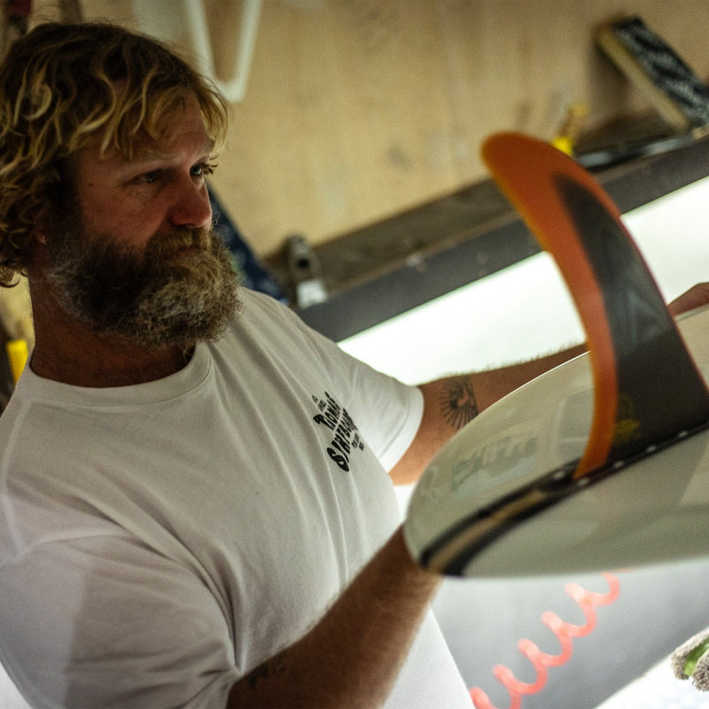 Load image into Gallery viewer, FCSII Thomas Surfboards Longboard Fin - Flame