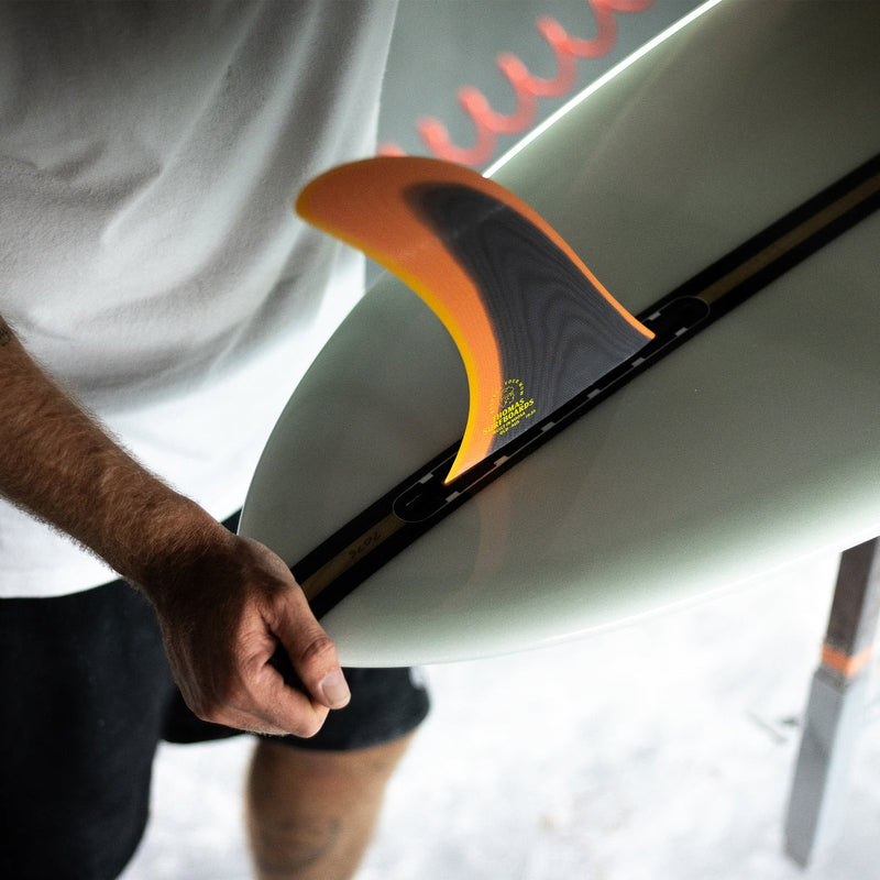 Load image into Gallery viewer, FCSII Thomas Surfboards Longboard Fin - Flame