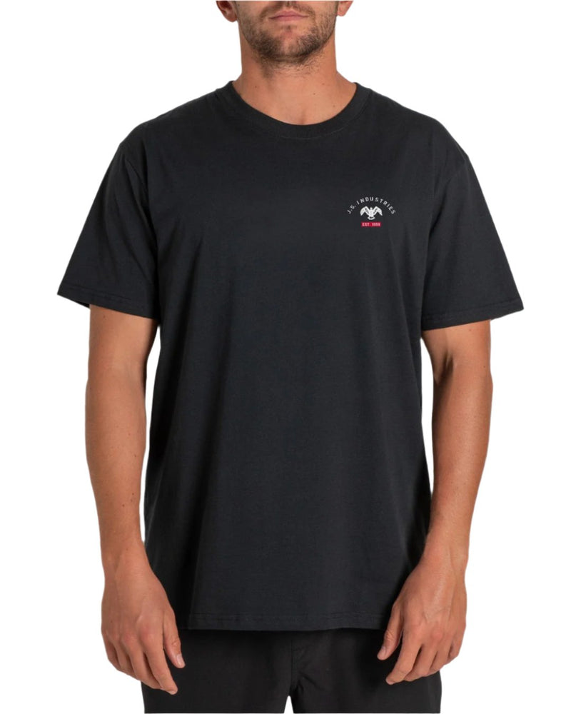 Load image into Gallery viewer, JS Industries Kirra Eagle Tee - Black