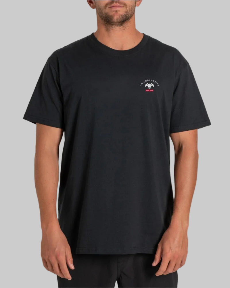 Load image into Gallery viewer, JS Industries Kirra Eagle Tee - Black