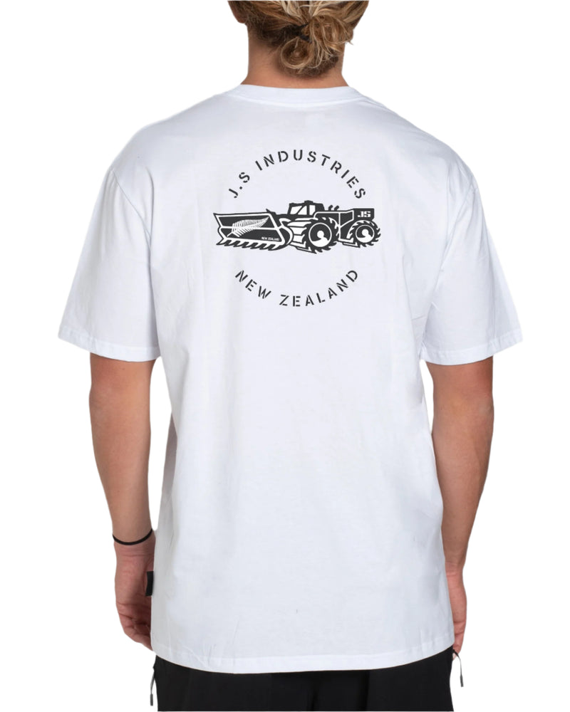 Load image into Gallery viewer, JS Industries Local NZ Tee - White