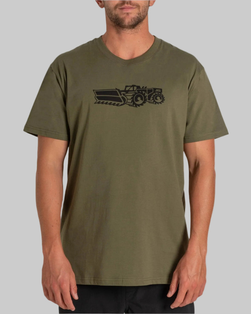 Load image into Gallery viewer, JS Industries Traktor Tee - Army