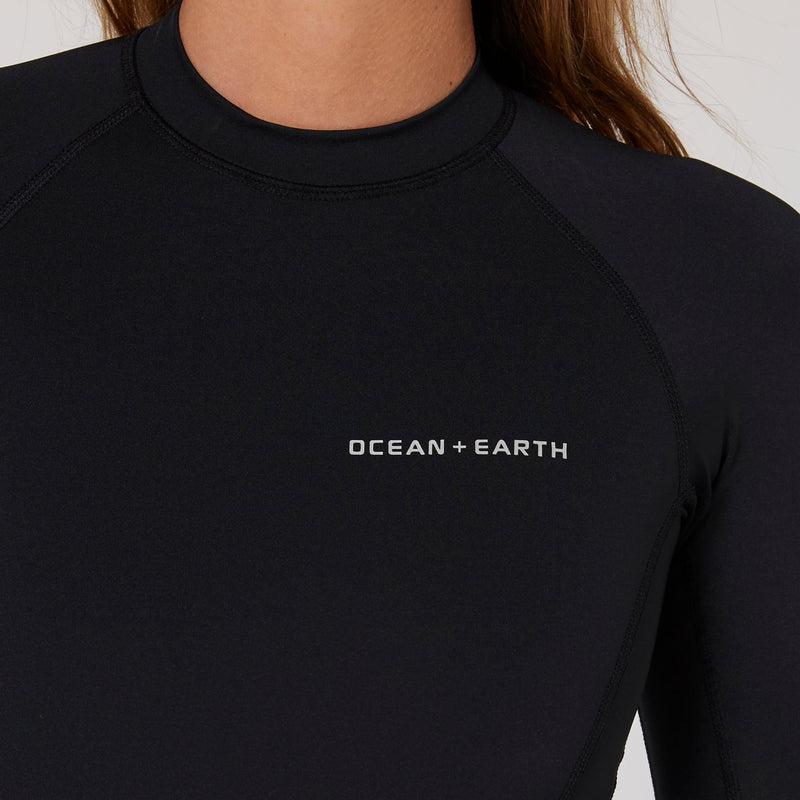 Load image into Gallery viewer, O&E Ladies Oceana L/S BZ Surf Suit