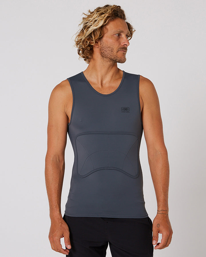 Load image into Gallery viewer, O&E Rib Guard Padded Vest - Charcoal