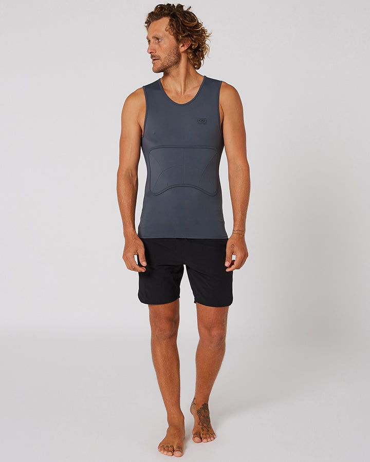 Load image into Gallery viewer, O&E Rib Guard Padded Vest - Charcoal