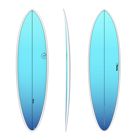 O&E Happy Hour Epoxy Surfboard - Blue