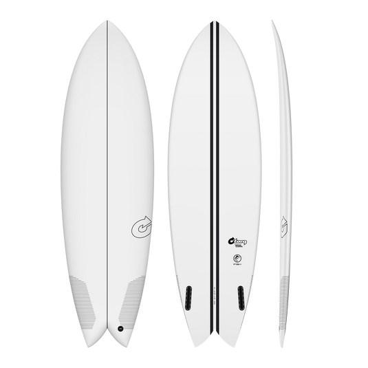 Torq Tec Fish Twin - White