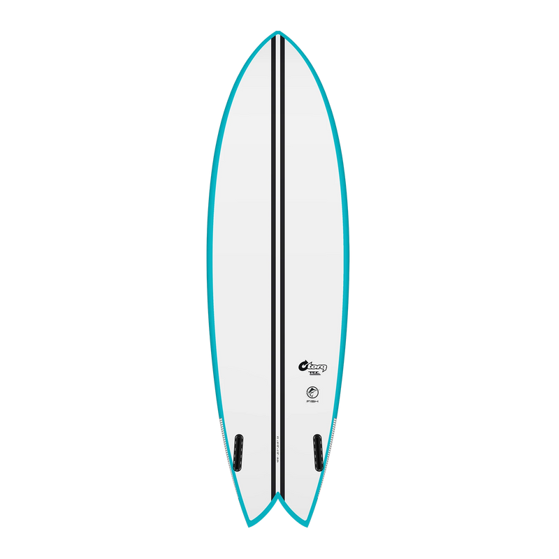 Load image into Gallery viewer, Torq Tec Fish Twin - Tecnicolor - Teal/White