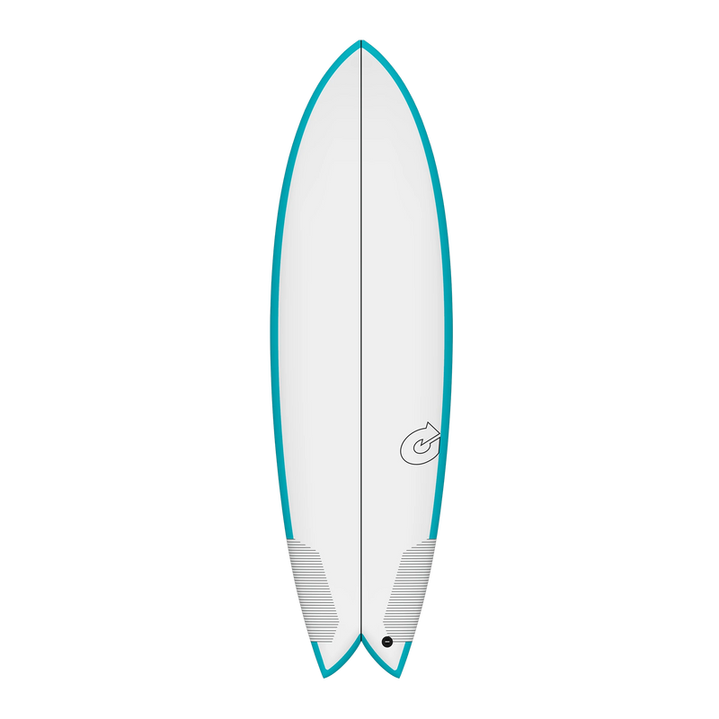 Load image into Gallery viewer, Torq Tec Fish Twin - Tecnicolor - Teal/White