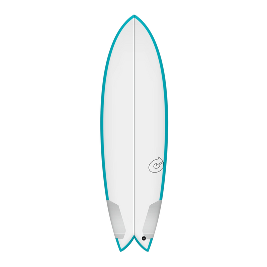 Torq Tec Fish Twin - Tecnicolor - Teal/White